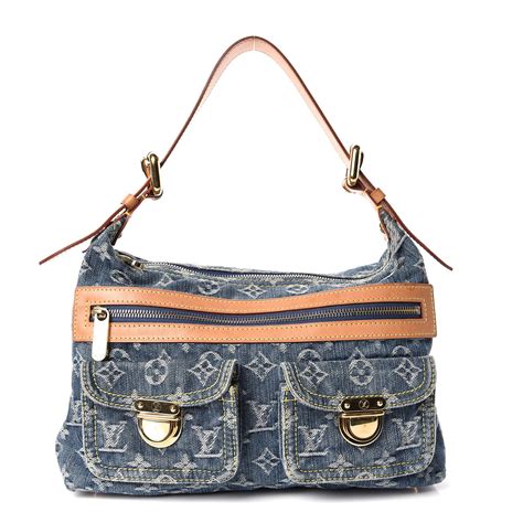 louis vuitton monogram denim baggy pm|louis vuitton jean bag.